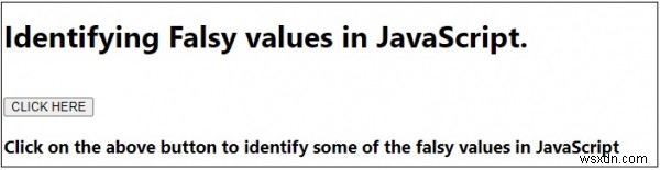 JavaScript에서 거짓 값(Falsy Value) 식별하는 방법