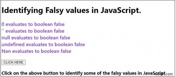 JavaScript에서 거짓 값(Falsy Value) 식별하는 방법