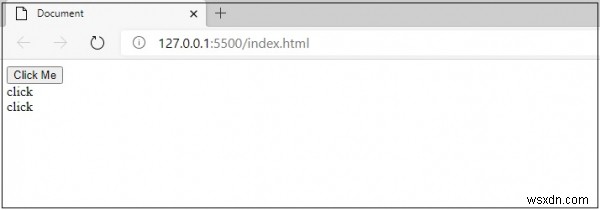 JavaScript 버튼 클릭 시 addEventListener()가 반복 실행되도록 하는 방법