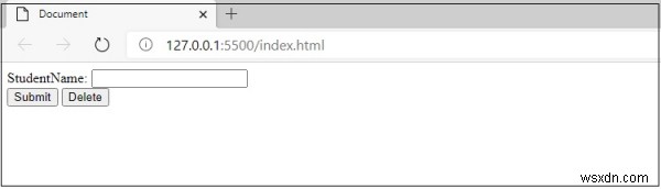 JavaScript로 폼 제출 버튼 만들기 및 클릭 시 입력값을 지우는 버튼 구현하기