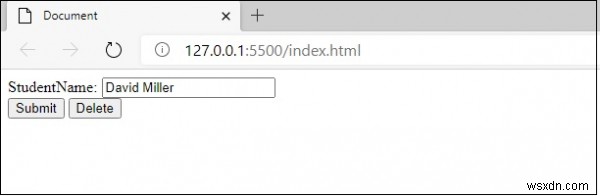 JavaScript로 폼 제출 버튼 만들기 및 클릭 시 입력값을 지우는 버튼 구현하기