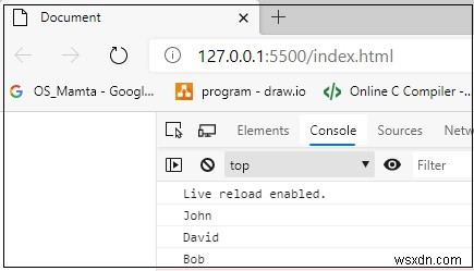 JavaScript에서 JSON을 파싱하여 특정 이름/값 쌍만 출력하는 방법