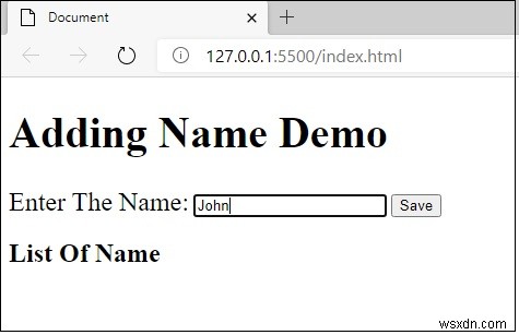JavaScript로 순서 없는 목록(UL)에 항목을 추가하고 줄바꿈 처리하는 방법