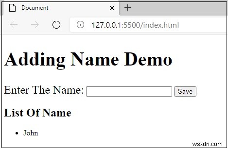 JavaScript로 순서 없는 목록(UL)에 항목을 추가하고 줄바꿈 처리하는 방법