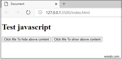 JavaScript로 HTML 태그를 숨기고 다시 표시하는 방법 – jQuery hide()와 show() 완벽 가이드