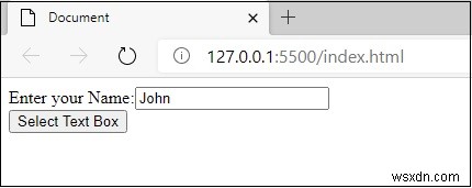 JavaScript로 텍스트 상자 선택하기 – select() 메서드 완벽 가이드