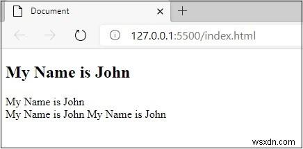 JavaScript로 HTML div의 텍스트 요소를 손쉽게 변경하는 방법
