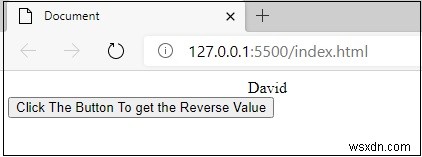버튼 클릭 시 JavaScript 배열 항목을 역순으로 하나씩 표시하는 방법