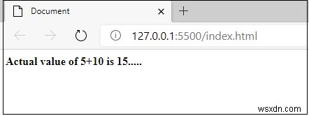 JavaScript(제이쿼리)로 <strong> 태그에 텍스트를 설정하는 방법