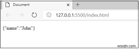 JavaScript 객체의 내용을 문자열 형식으로 표시하는 방법