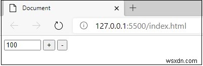 JavaScript로 HTML 숫자 입력 필드(type=number)에 증가·감소 버튼 만들기