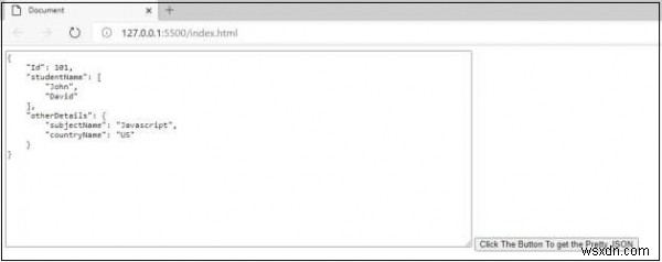 JavaScript로 텍스트 영역 입력의 JSON 데이터를 예쁘게 포맷하는 방법