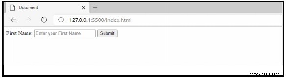 JavaScript에서 input type= submit 이 작동하지 않을 때 해결 방법
