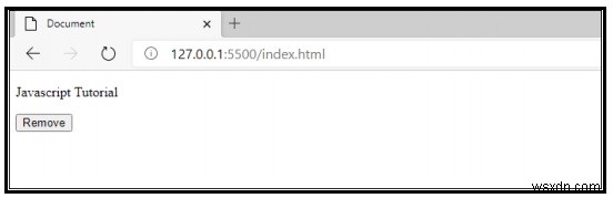 JavaScript에서 element.classList 지우는 방법 – remove() 메서드 활용 가이드