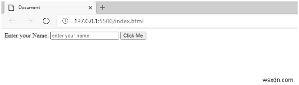 JavaScript로 텍스트 상자의 값을 가져와 화면에 표시하는 방법