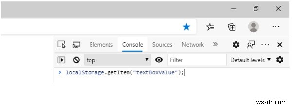 JavaScript로 로컬 스토리지(localStorage)에 값 설정하고 가져오는 방법