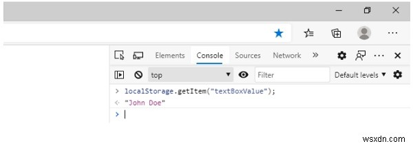 JavaScript로 로컬 스토리지(localStorage)에 값 설정하고 가져오는 방법