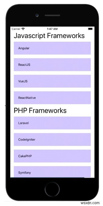 React Native SectionList 완벽 가이드: 개념부터 실전 예제까지