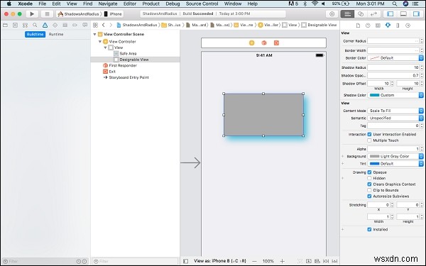 iOS UIView에 그림자(Shadow) 효과 적용하는 2가지 방법