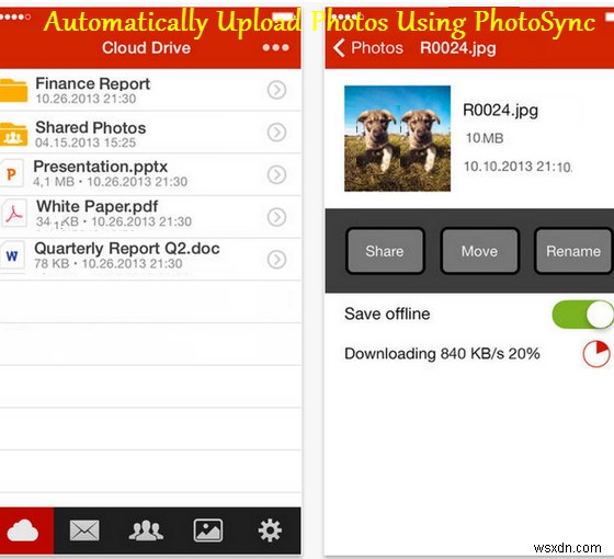 MEGA iOS 앱 업데이트… PhotoSync 자동 백업과 암호 잠금 기능 추가