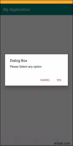 안드로이드에서 알림 대화상자(AlertDialog) 표시하는 방법