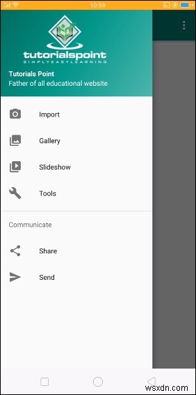 Android 액션바(ActionBar)에 NavigationView 통합하는 방법