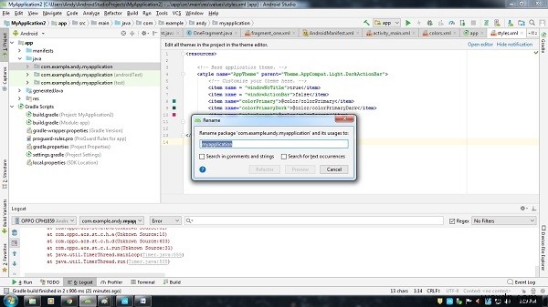 Android Studio에서 패키지 이름 변경하는 방법 – 단계별 완벽 가이드