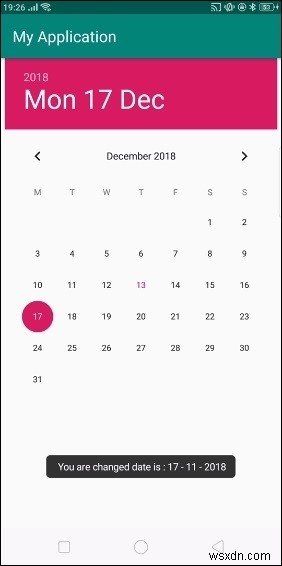 안드로이드 날짜 변경 리스너(DatePicker OnDateChangedListener) 사용법 완벽 가이드