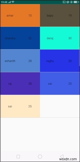 안드로이드 RecyclerView + GridLayoutManager로 그리드 목록 구현하기 (학생 명부 앱 예제)