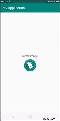 Android에서 부드러운 이미지 회전 애니메이션을 구현하는 방법