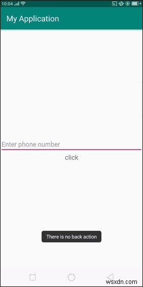 Android에서 뒤로 가기 버튼으로 이전 액티비티에 돌아가는 것을 방지하는 방법