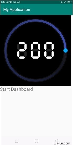 안드로이드에서 디지털 속도 대시보드(DigitalSpeedDashboard) 만드는 방법