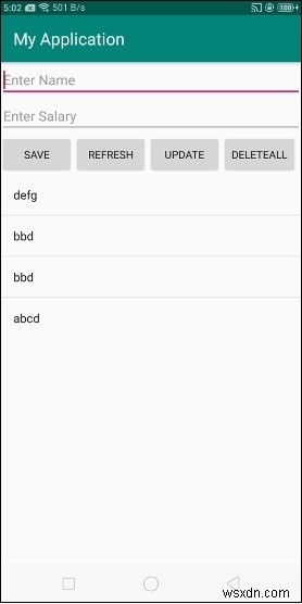 Android SQLite에서 레코드를 내림차순(DESC)으로 조회하고 표시하는 방법