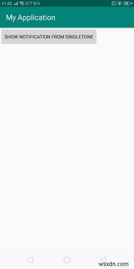 Android에서 싱글톤(Singleton) 패턴으로 알림(Notification) 구현하기