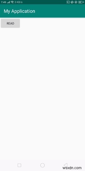 안드로이드에서 런타임 권한으로 외부 저장소의 txt 파일을 읽는 방법
