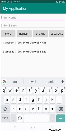 안드로이드 SQLite에서 REGEXP로 특정 ID 레코드 조회하는 방법