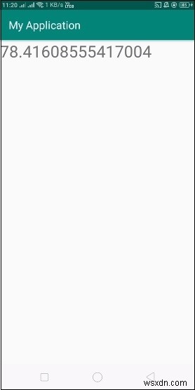 Android에서 네트워크 프로바이더(Network Provider)로 경도 가져오는 방법