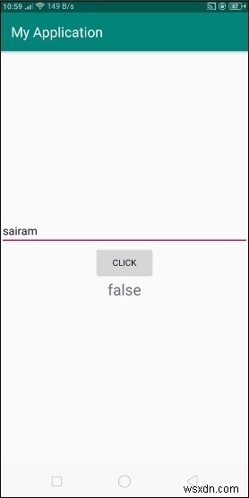Android TextView에서 endsWith() 메서드를 사용하는 방법