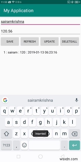 안드로이드 SQLite 데이터베이스에 소수점(십진수) 값 저장하는 방법