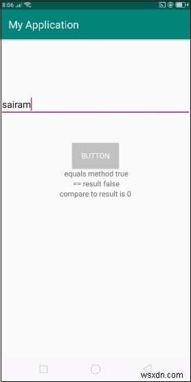안드로이드에서 문자열 비교하기: equals, ==, compareTo 활용법