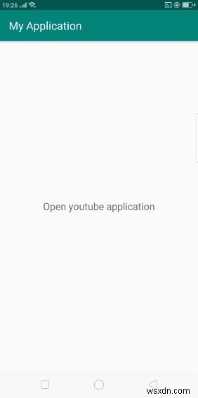 안드로이드에서 인텐트(Intent)로 YouTube 앱을 열어 동영상 재생하는 방법