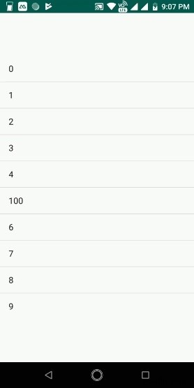 안드로이드에서 클릭 시 ListView 항목을 동적으로 변경하는 방법