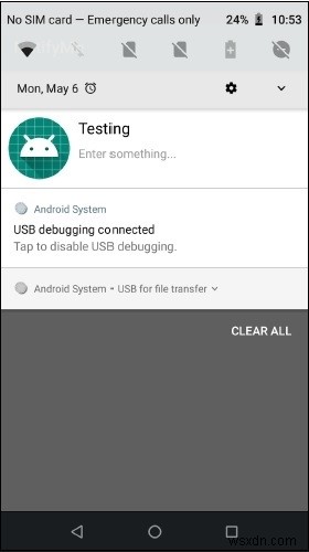 Android 앱에서 EditText가 포함된 커스텀 푸시 알림 만드는 방법