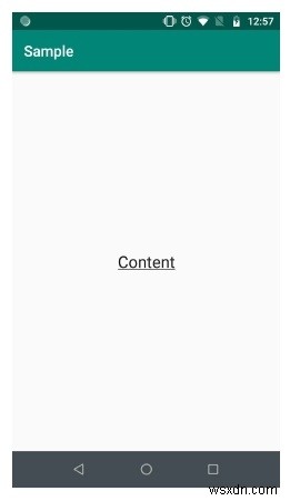 Android 레이아웃 XML 파일에서 밑줄 텍스트 정의하는 방법