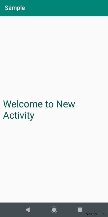 안드로이드에서 버튼 클릭으로 새 액티비티(Activity) 시작하는 방법
