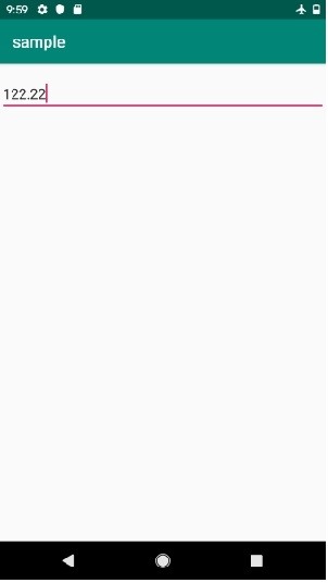 Android EditText에서 소수점 이하 자릿수를 제한하는 방법