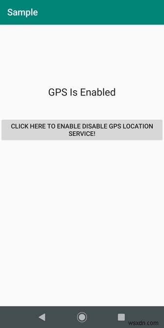 안드로이드에서 프로그래밍 방식으로 GPS 켜기/끄기 구현하는 방법