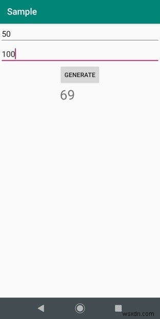 Android에서 지정한 범위 내에서 난수를 생성하는 방법