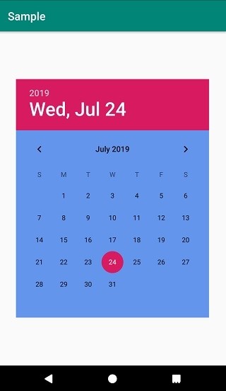 안드로이드에서 DatePicker 대화상자 색상 변경하는 방법