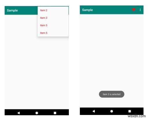 Android에서 메뉴 항목의 텍스트 색상을 변경하는 방법 (단계별 가이드)